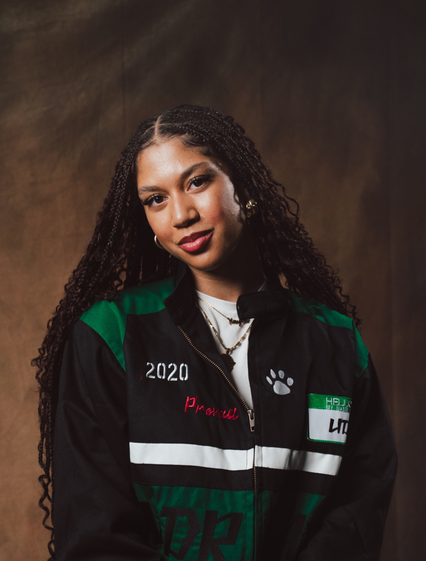 Undrdawg green and black jacket portrait