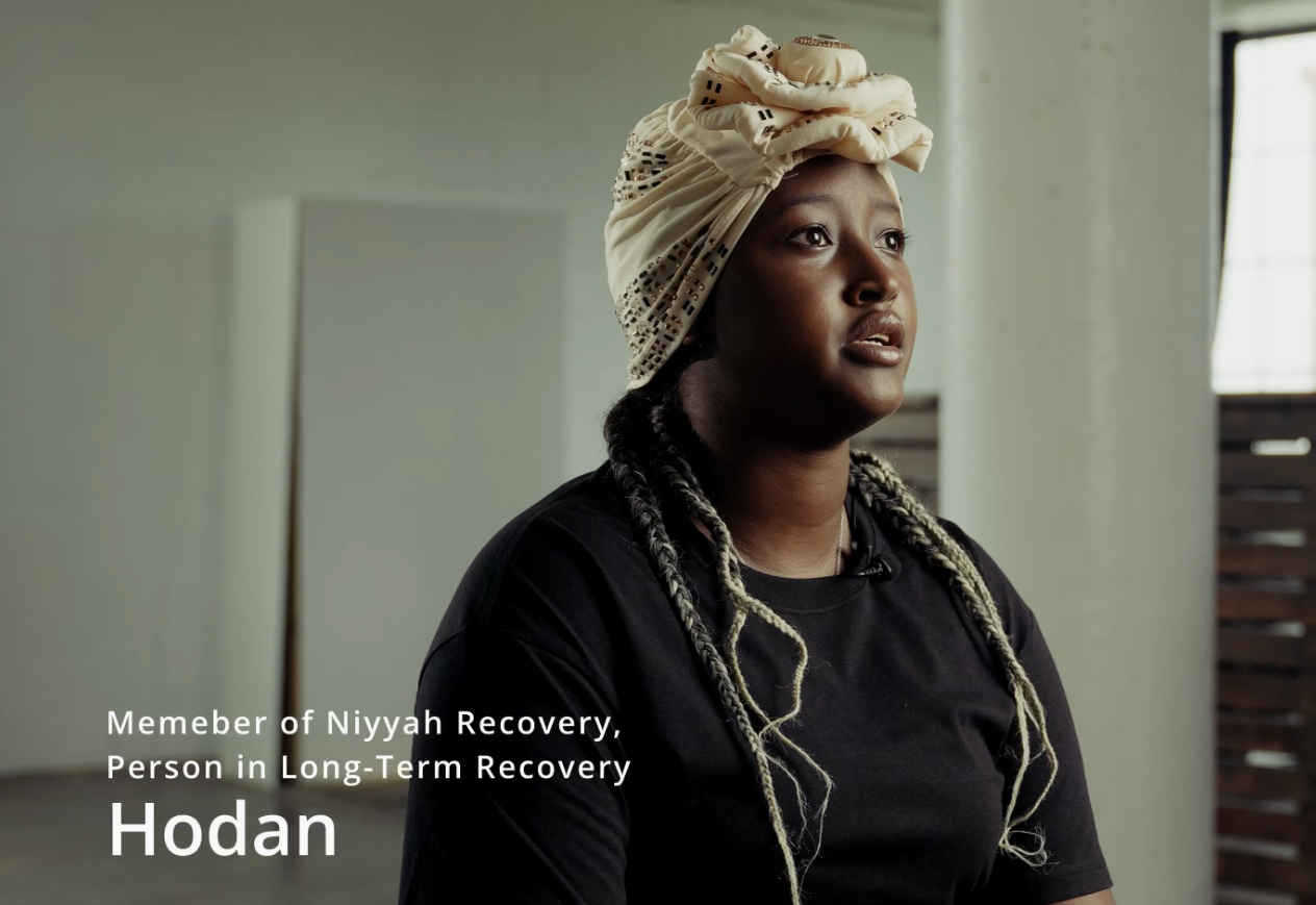 Hodan — Member of Niyyah Recovery, person in long-term recovery